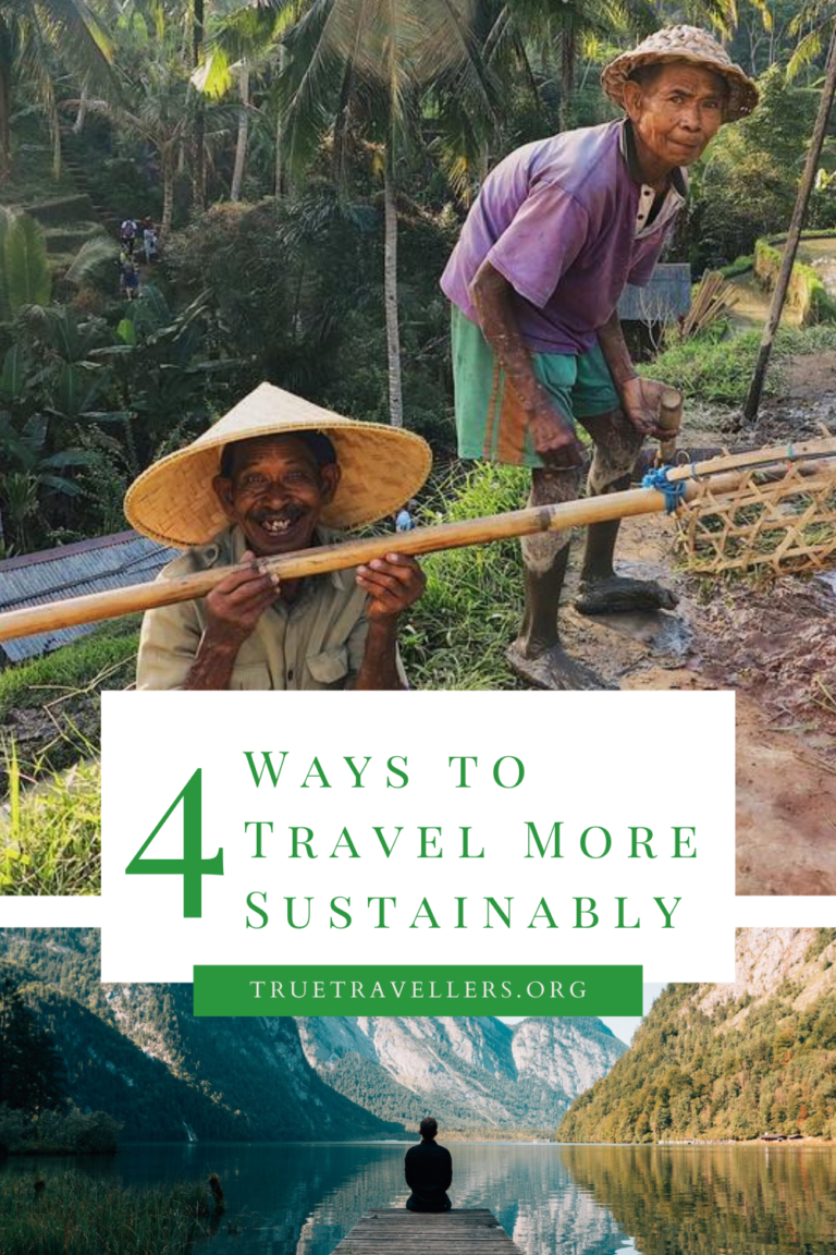 Ways To Travel More Sustainably | True Travellers Society